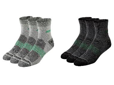 Set of 3 pairs of men's work bases