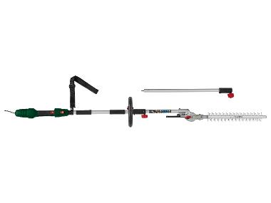 Electric telescopic hedge trimmer