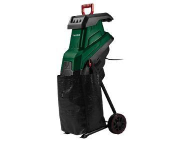 Electrical crusher of plants with blades