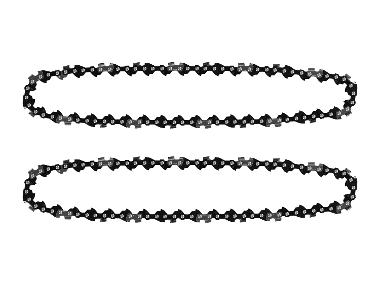 Set of 2 spare chains for chainsaw