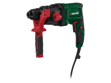 Drilling and breaking hammer with SDS-Plus