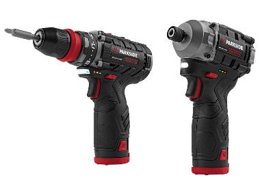 Setting-wire drill and wireless shock driver starter set