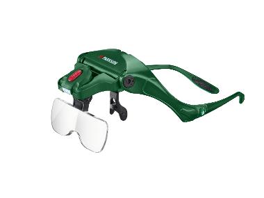 LED magnifying glass glasses