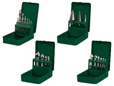 Set of HSS drills or countersinks