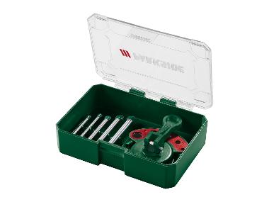 Tile drill with centering aid