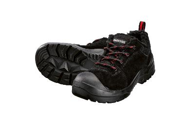 Leather safety shoes for women