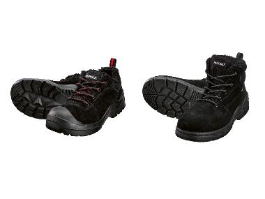 Leather safety shoes for men