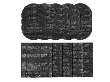 Abrasive grill set