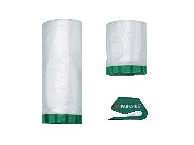Covering film for outdoor use, 3-piece
