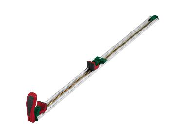 Clamping and guide rail