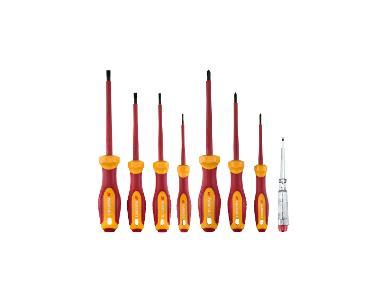 Insulated screwdriver set