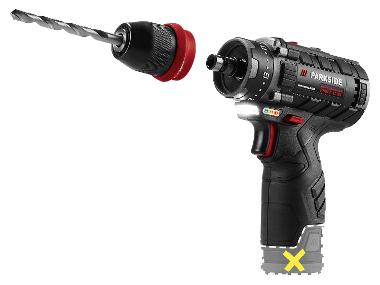 Cordless drill/driver without battery and charger