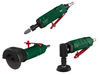 Compressed air die grinder set