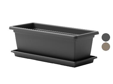 Flower pot with bowl