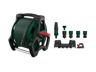 Wall-Mounted Hose Reel