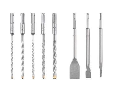 SDS-Plus Drill and Chisel Set