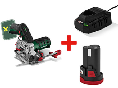 Circular saw + battery + charger