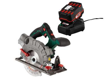 Circular saw with 2 Ah battery and charger 2