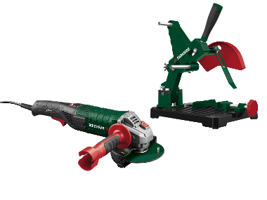 Angle grinder with standard