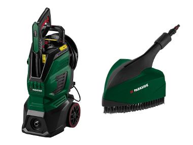 High pressure cleaner 170 bar and triangle brush