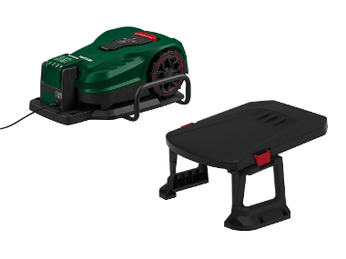 Robotic mower City Smart + garage for a robotic lawnmower