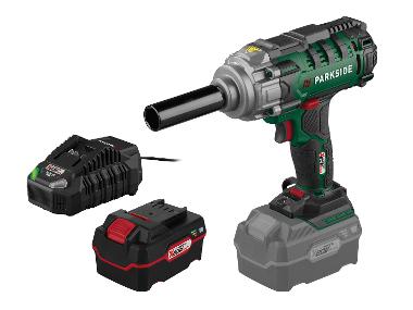 Battery-stroke screwdriver with battery and charger