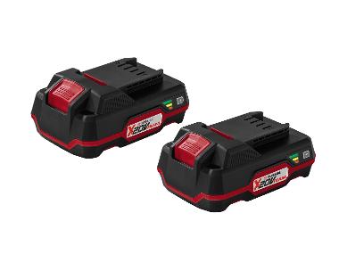 Set of 2 batteries - 2 AH