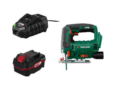 Capular battery set with 4 AH battery and charger 4