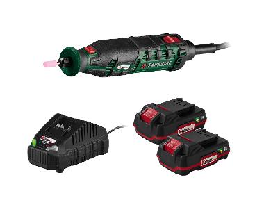 A battery modeling set with 2 AH batteries and charger 4