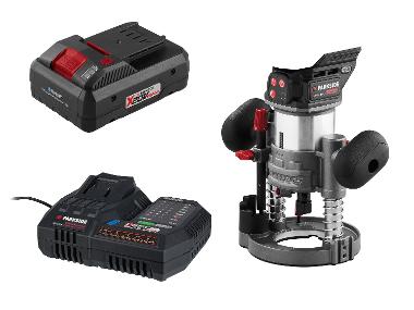 Multifunctional milling machine with a SMART 4 AH battery and charger