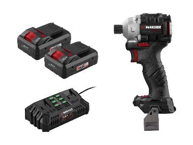 Step key battery set with 2 SMART 4 AH batteries and 2 x 4 charger