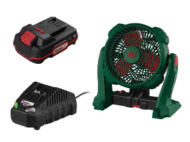 Battery set fan with 2 AH battery and charger 2