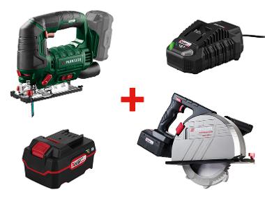 Manual Metal Circular saw + pendulum jigsaw + battery + charger