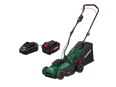 Battery paving mower with battery 4 AH and charger