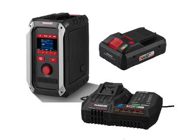 ACRAIGHT CONSTRUCTION RADIO + SMART BATTER /4 Ah + Smart battery charger /12A