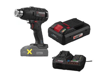 AKO hot -air pistol + smart battery /4 Ah + smart charger /12A