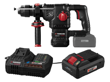 COME COMPLETED hammer + Smart Battery /4 Ah + Smart battery charger /12 A