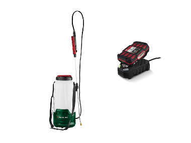 Battery pressure sprayer / with battery and charger
