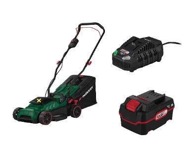 Grass mower + accumulator /4 Ah + charger /4