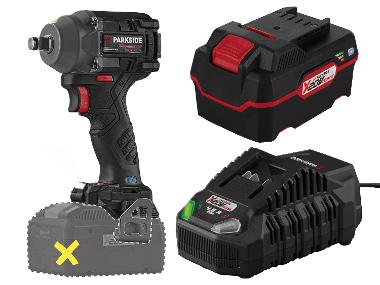 COMPLETE WASTER TREP + battery /4 Ah + battery charger /4