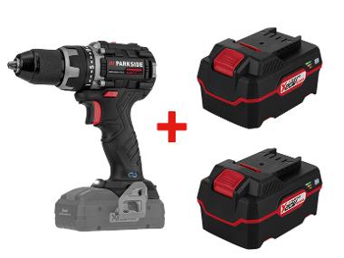 Wireless drill + 2 batteries