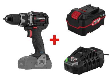 Wireless drill + battery + charger