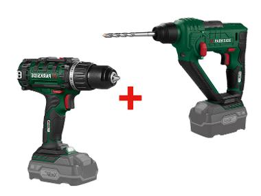 Wireless pilfrigery hammer + wireless drill
