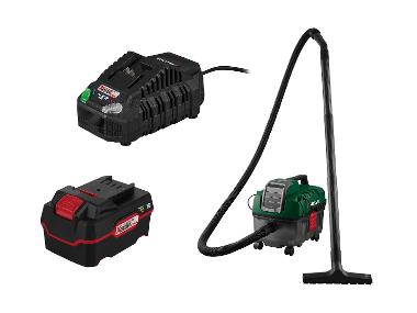Battery set for wet and dry work vacuum cleaner