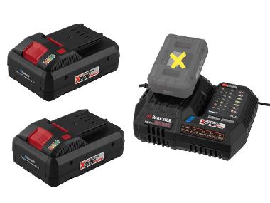 2 Smart batteries - 4 AH and Smart battery charger - 12 A
