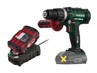 Battery battery drill with battery and charger