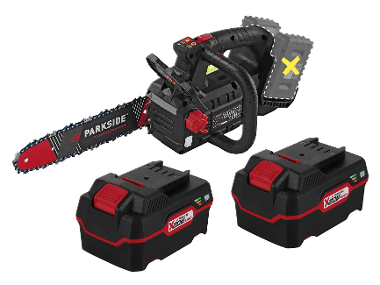 BODE OF CRULE Saws on trees + battery /4 Ah