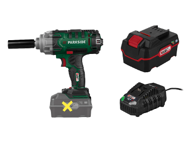 COMPLETE WASTER TREP + battery /4 Ah + battery charger /4