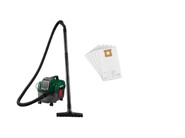 All -sucker with 5 membrane filter bags