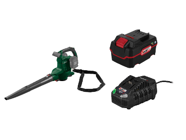 Battery vacuum cleaner/leaf blower + Accumulator /4 Ah + Charger /4